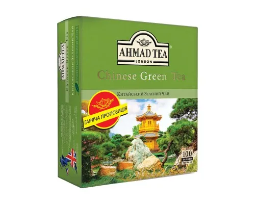 Чай Ahmad Tea Китайский зеленый 100x1.8 г (54881016667)