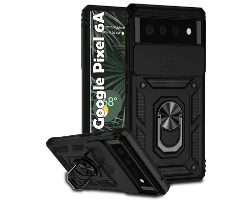 Чохол до мобільного телефона BeCover Military Google Pixel 6A Black (708824)