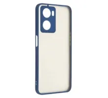 Чохол до мобільного телефона Armorstandart Frosted Matte OPPO A57s 4G/A57 4G/A57e 4G/A77 4G/A77s Navy Blue (ARM67046)
