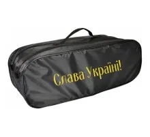 Сумка-органайзер Poputchik "СЛАВА УКРАЇНІ" чорна (03-137-2Д)