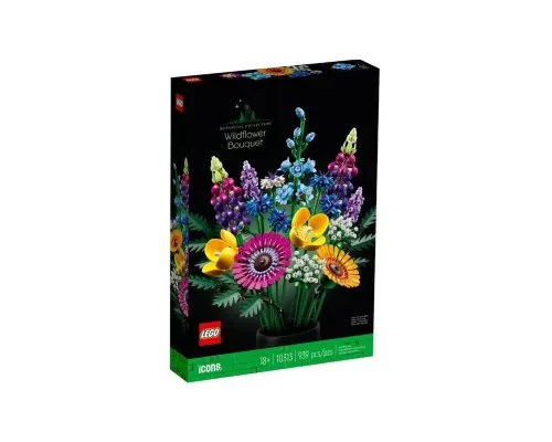 Конструктор LEGO Icons Букет польових квітів 939 деталей (10313)