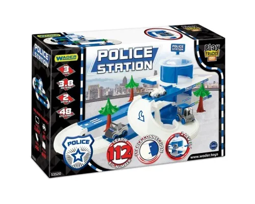 Ігровий набір Wader Play Tracks City - набір поліція (53520)