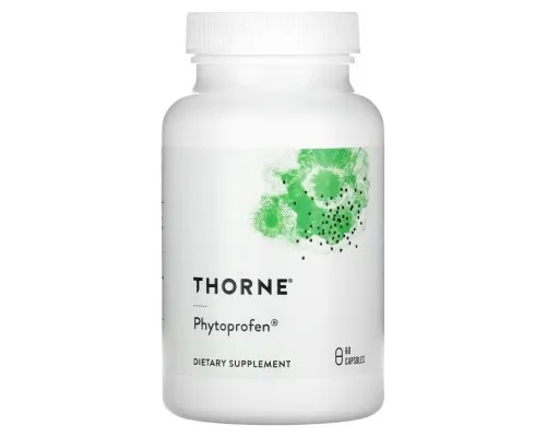 Травы Thorne Research Фитопрофен, Phytoprofen, 60 капсул (THR79904)