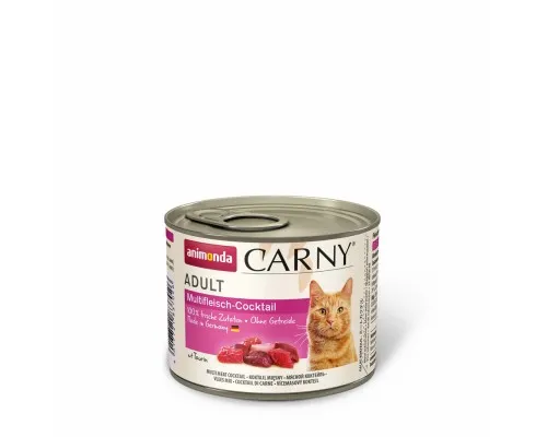 Консервы для кошек Animonda Carny Adult Multi Meat Cocktail 200 г (4017721837026)