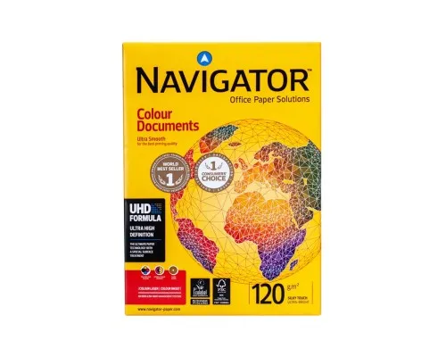 Бумага Navigator Paper А4, ColorDocuments, 120 г/м2, 250 арк, клас А (146612)