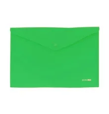 Папка - конверт Economix А4 180 мкм, непрозора, фактура "помаранч", зелена (E31305-54)