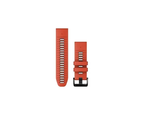 Ремінець до смарт-годинника Garmin epixPRO (g2), 20mm QuickFit Fl Red/Grpht Silicone (010-13279-04)