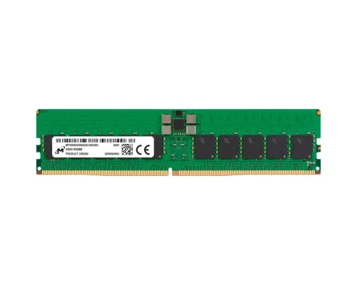 Модуль памяті для сервера Micron DDR5 RDIMM 32GB 2Rx8 4800 CL40 (16Gbit) (Single Pack) (MTC20F2085S1RC48BR)