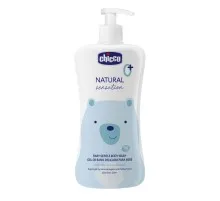 Детский гель для душа Chicco Natural Sensation Без Слез 500 мл 8058664163724 (11516.00)