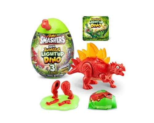 Игровой набор Smashers с аксессуарами Mini Jurassic (Stegosaurus)/Мини Джурасик (Стегозавр) (74107D)