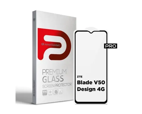 Скло захисне Armorstandart Pro ZTE Blade V50 Design 4G Black (ARM70680)