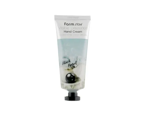 Крем для рук FarmStay Visible Difference Hand Cream Black Pearl С экстрактом черного жемчуга 100 г (8809338560086)