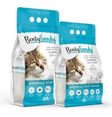 Наполнитель для туалета Benty Sandy Marseille Soap Scented цветные гранулы 5 л/4.35 кг (BS-5002)