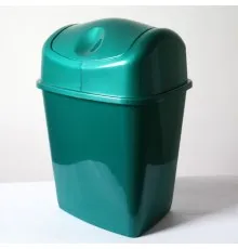 Контейнер для мусора ММ Пласт Зеленый 14 л (ММ 14/зелений)