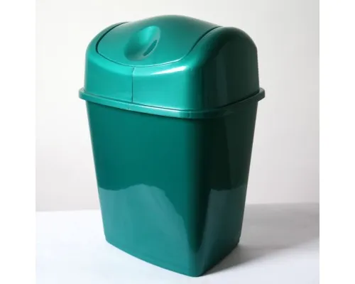 Контейнер для сміття ММ Пласт Зелений 14 л (ММ 14/зелений)