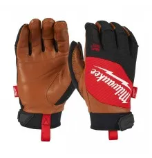 Захисні рукавички Milwaukee з шкіряними вставками, 8/M (4932471912)