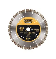 Круг отрезной DeWALT алмазный гранит/кирпич/пеноблок, 230х2.6х22.23 мм (DT40260)