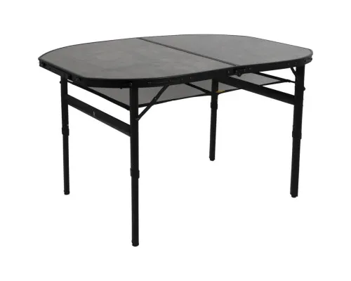 Туристичний стіл Bo-Camp Northgate Oval 120x80 cm Black/Grey (1404187)
