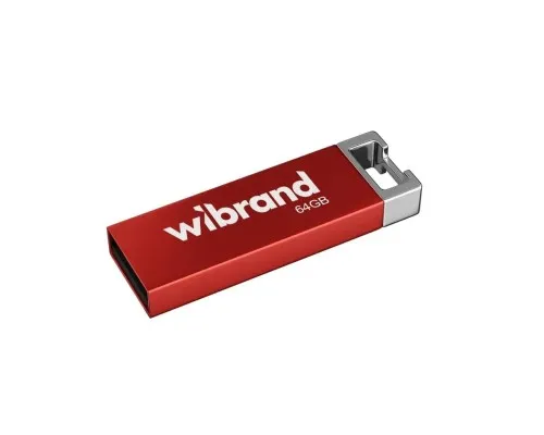 USB флеш накопичувач Wibrand 64GB Chameleon Red USB 2.0 (WI2.0/CH64U6R)