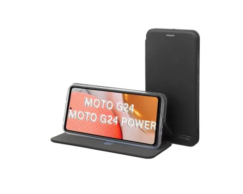 Чохол до мобільного телефона BeCover Exclusive Motorola Moto G24/G24 Power Black (710726)