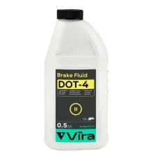 Гальмівна рідина VIRA Brake Fluid DOT-4 0,5 л (VI1001)