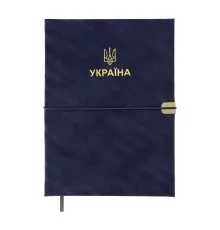 Тижневик Buromax датований 2025 PATRIOT VELOUR, А5 синій (BM.21133-02)