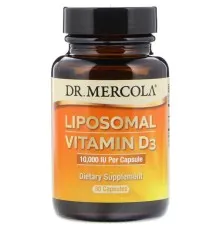 Витамин Dr. Mercola Липосомальный Витамин D3, 10000 МЕ, Liposomal Vitamin D3, 3 (MCL-03148)