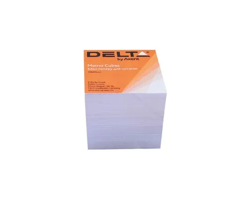 Папір для нотаток Delta by Axent білий 90Х90Х80мм, unglued (D8005)