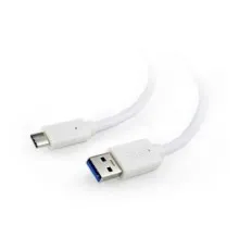 Дата кабель USB 3.0 AM to Type-C 1.8m Cablexpert (CCP-USB3-AMCM-6-W)