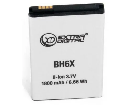 Акумуляторна батарея Extradigital Motorola BH6X (1800 mAh) (BMM6257)