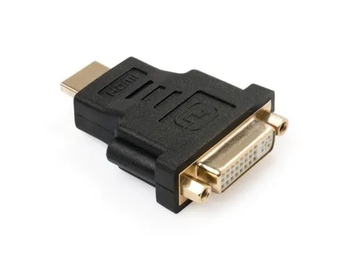 Переходник HDMI AM to DVI 24+5 F Vinga (VCPAHDMIM2DVIFBK)