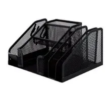 Підставка для дрібниць Buromax 210x150x100 мм, wire mesh, black (BM.6241-01)