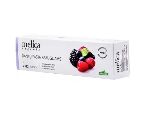 Детская зубная паста Melica Organic Ягодный микс 100 мл (4770416003624)