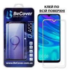 Скло захисне BeCover Full Glue & Cover Huawei P Smart 2019 White (703137)