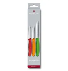 Набір ножів Victorinox SwissClassic 3 шт Red, Orange. Green (6.7116.32)