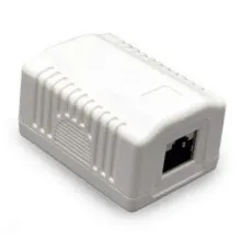 Компьютерная розетка Cablexpert RJ45x1 FTP, cat.5e (NCAC-1F5E-01)