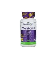 Аминокислота Natrol Мелатонин, Медленное высвобождение, Melatonin, Time Release, (NTL-00458)