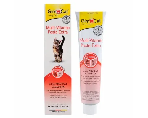 Паста для тварин GimCat Multi-Vitamin Paste Extra 200 г (4002064401898)