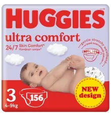 Підгузки Huggies Ultra Comfort 3 (5-9 кг) M-Pack 156 шт (5029053590516)