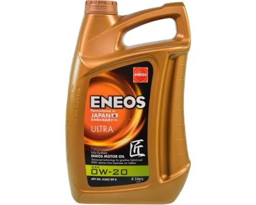 Моторное масло ENEOS ULTRA 0W-20 4л (EU0021301N)