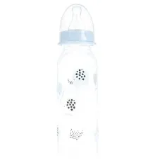 Бутылочка для кормления Baby-Nova пластиковая Decoration Blue 240 мл (3960065)