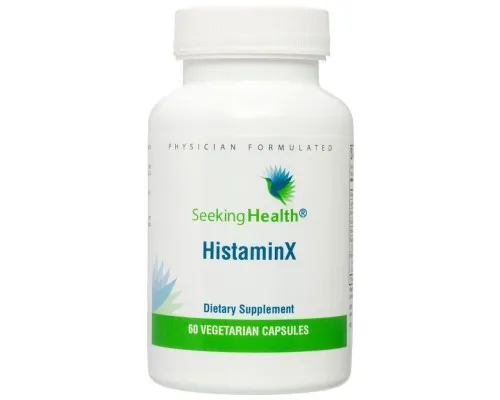 Вітамінно-мінеральний комплекс Seeking Health ГістамінX, HistaminX, 60 вегетаріанських капсул (SKH52046)