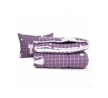 Ковдра MirSon Набір Tencel Зима №3068 Color Fun Line Whales (ковдра + подушка середня) 155х215+50х70 (2200004847900)