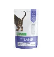 Влажный корм для кошек Nature's Protection Sensitive digestion with Lamb 100 г (KIK45691)