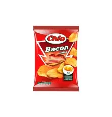 Чіпси Chio Chips зі смаком бекону 75 г (5900073000769)