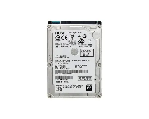 Жесткий диск для ноутбука 2.5 1TB WDC Hitachi HGST (HTS721010A9E630)