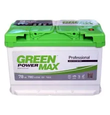 Акумулятор автомобільний GREEN POWER MAX 78Ah Ев (-/+) (780EN) (22372)