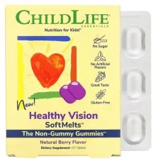 Витаминно-минеральный комплекс ChildLife Комплекс Здоровое Зрение, натуральный ягодный вкус, Heal (CDL-10050)