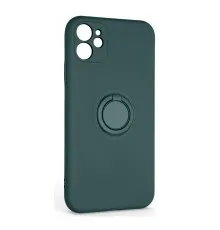 Чохол до мобільного телефона Armorstandart Icon Ring Apple iPhone 11 Dark Green (ARM68647)