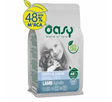 Сухий корм для собак OASY One Animal Protein PUPPY Small/Mini з ягням 800 г (8053017348315)